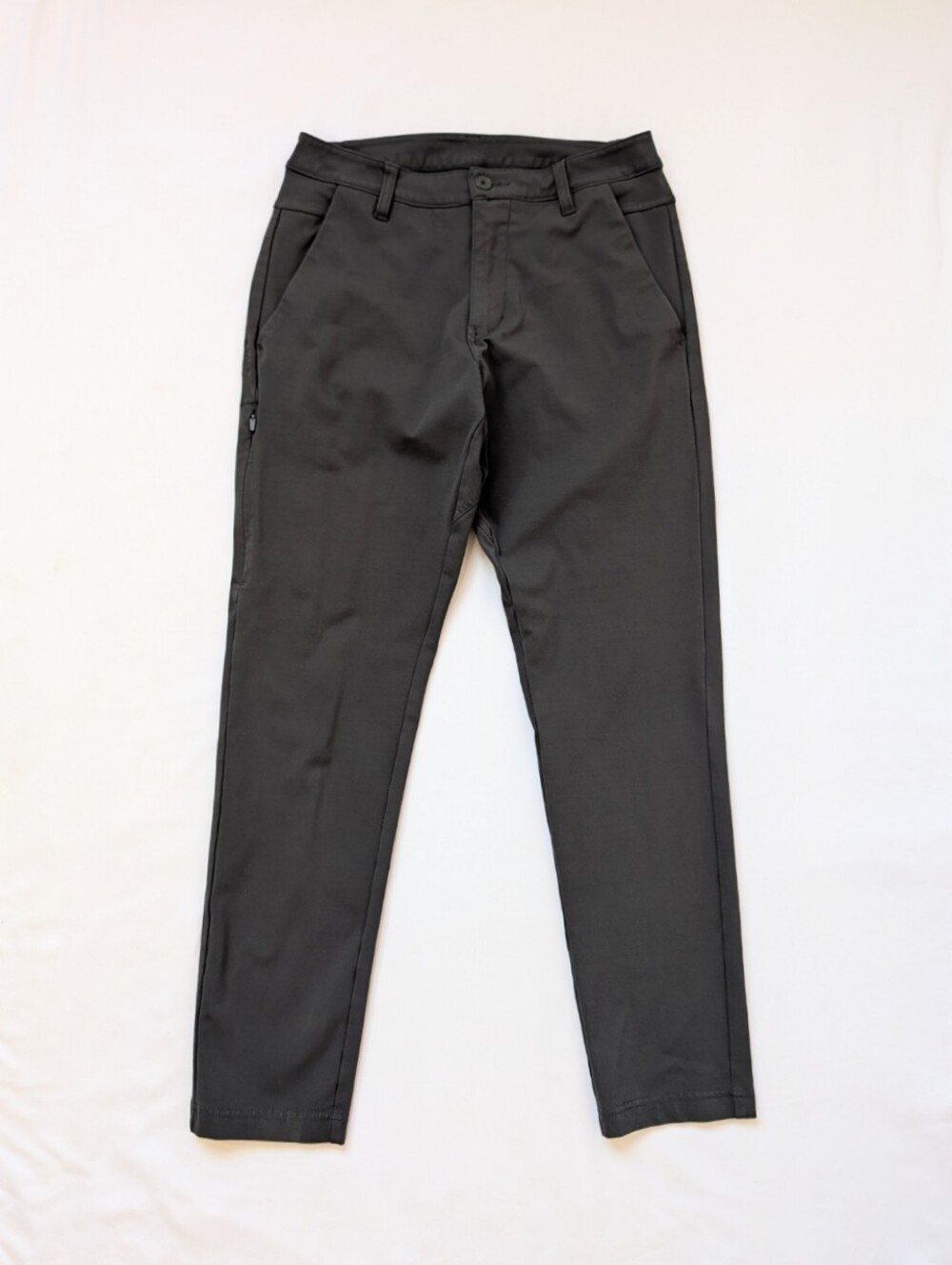BYLT Basics Everyday Pant 2.0 Men's 31 Gray Slim Fit Stretch Performance Pants